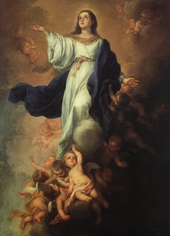 MURILLO, Bartolome Esteban Assumption of the Virgin sg